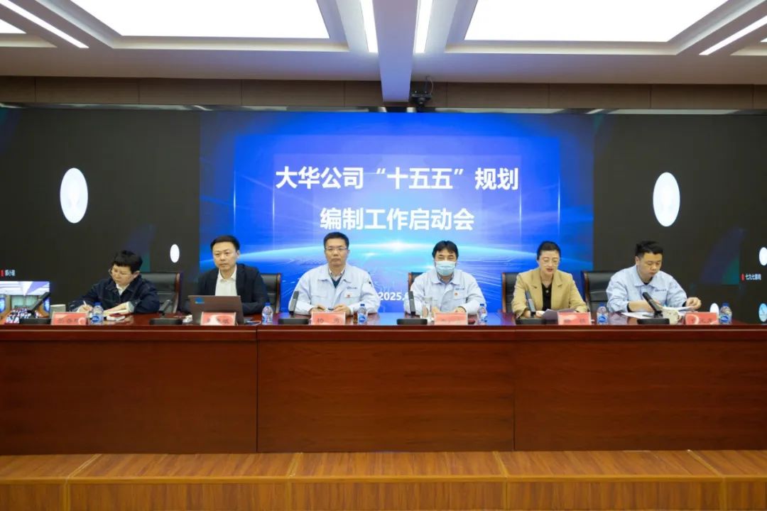 大華公司召開“十五五”規(guī)劃編制工作啟動會